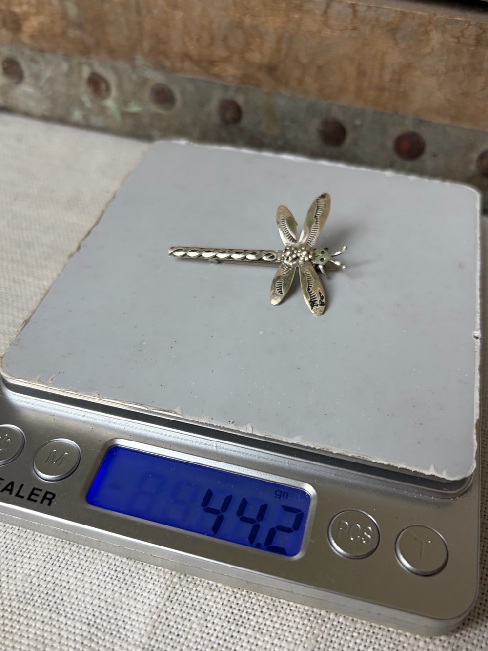 Sterling Insect Brooch - Picture 5 of 7